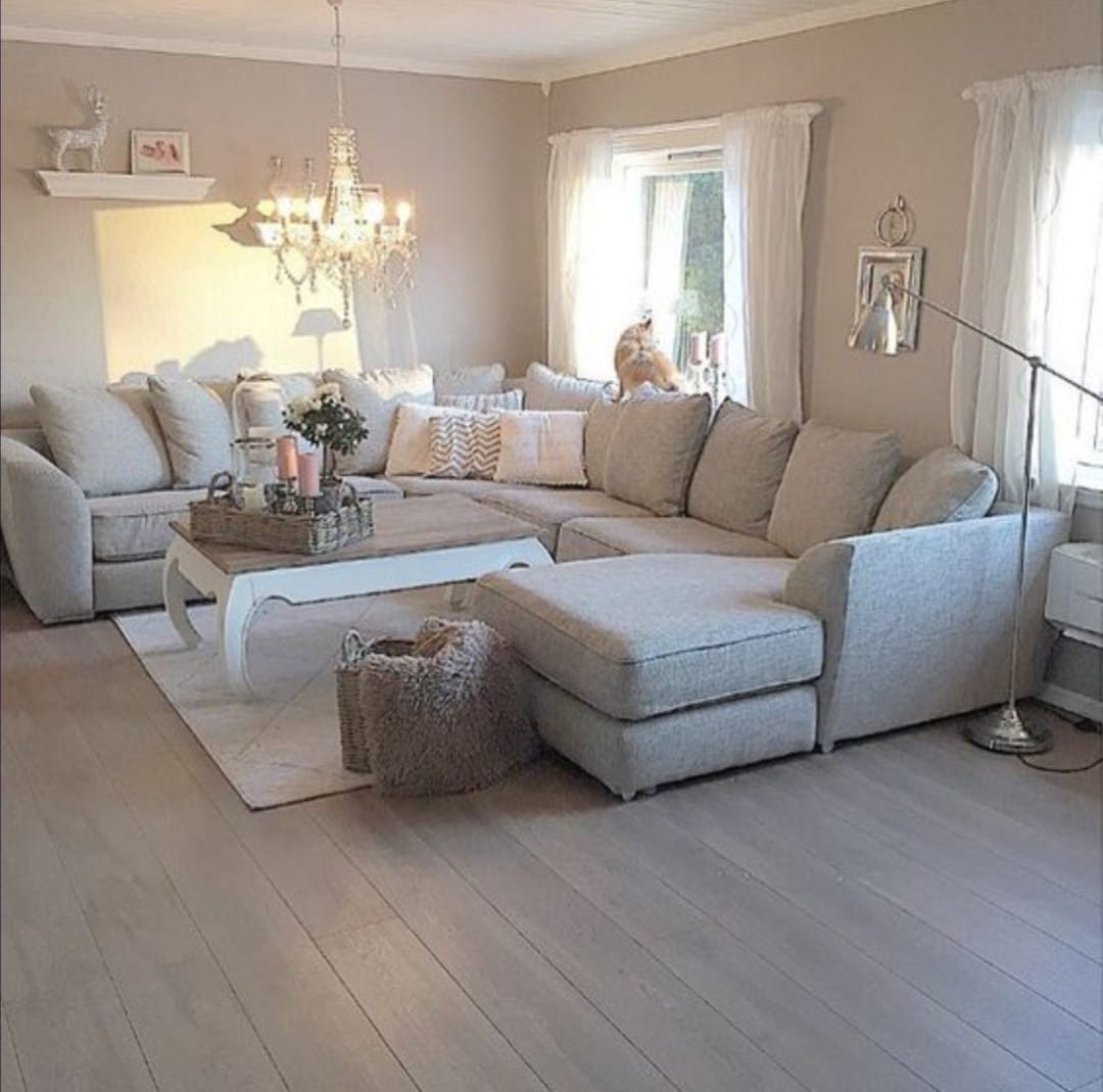 Sillon sofa esquinero ROMA 3.40 x 3.00 x 1.60 en U moderno juego living | pana lino o cuerina cuero talampaya