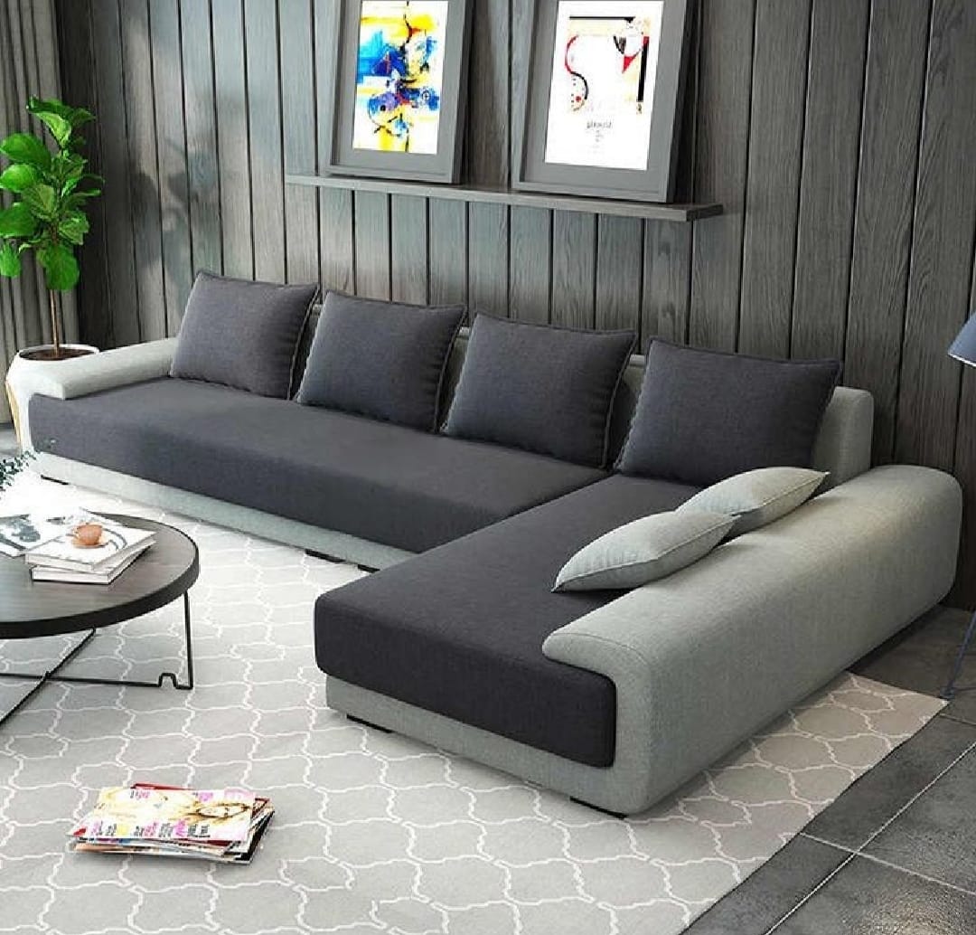Sillon sofa esquinero ABRAZADOR 2.90 x 1.70 moderno living en L antidesgarro
