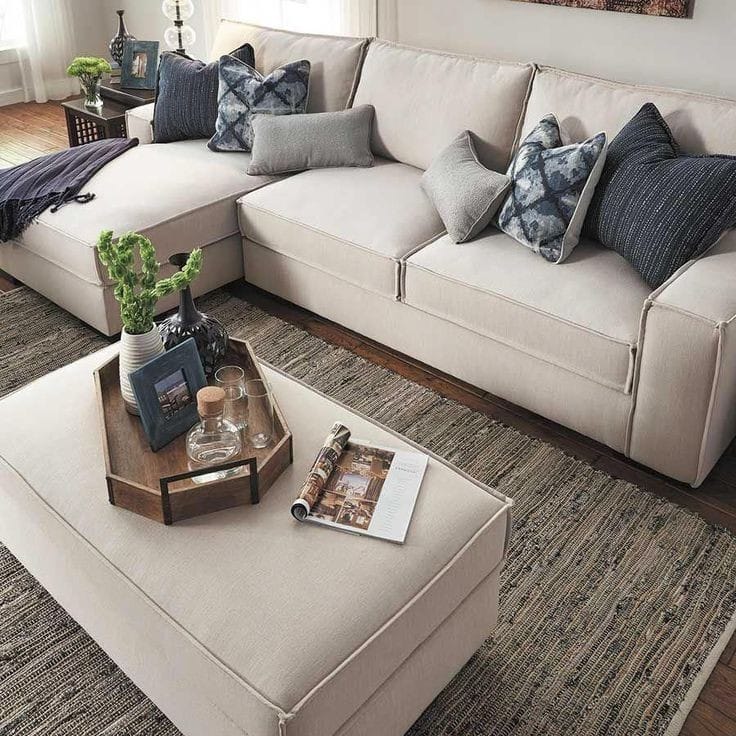 Sillon sofa esquinero MUNICH 2.20 x 1.60 moderno living en L antidesgarro