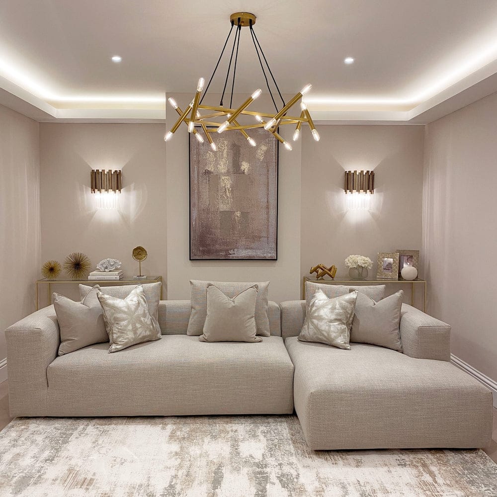 Sillon sofa esquinero TOKIO 2.80 x 1.60 moderno living en L antidesgarro