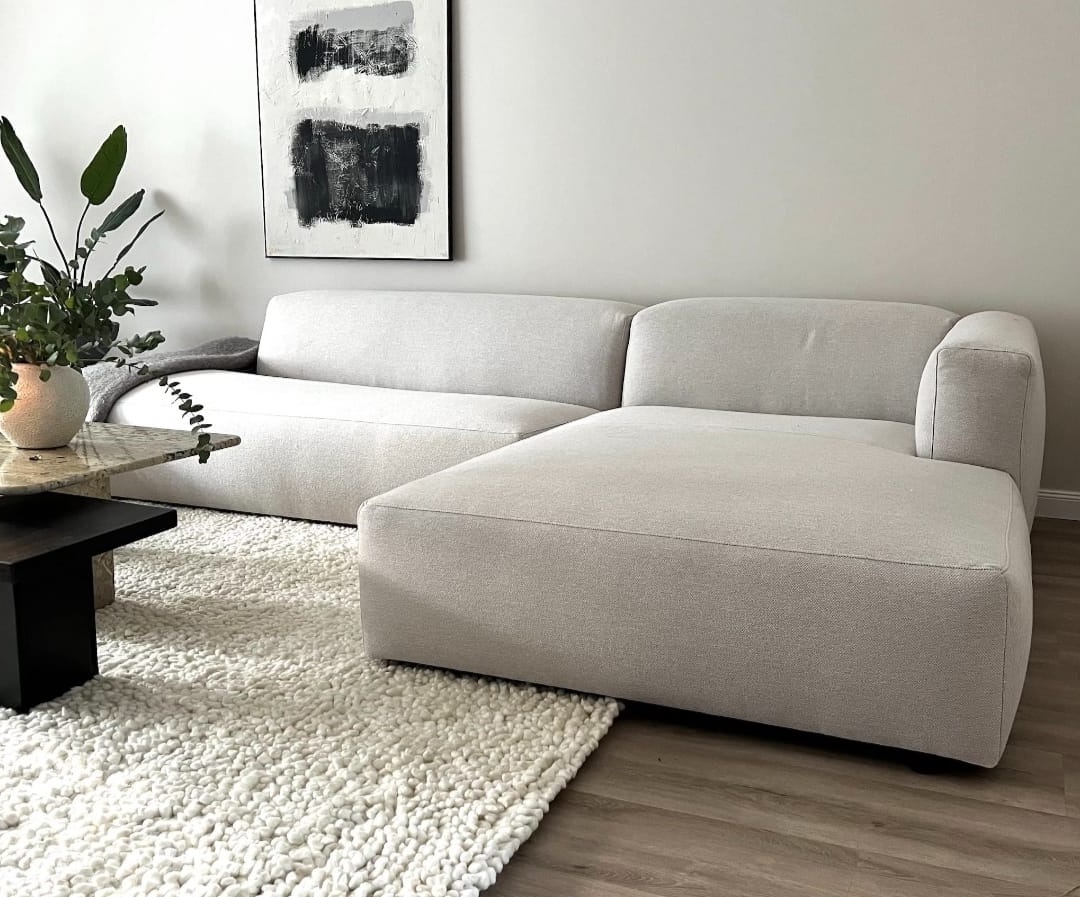 Sillon sofa esquinero moderno 2.90 x 1.60 moderno living en L
