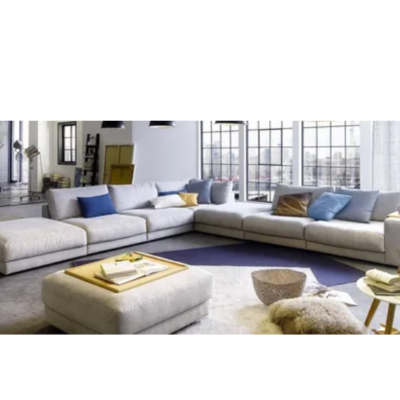 Sillon sofa esquinero convertible 3.20 x 3.20 moderno living en L | pana lino o cuerina cuero talampaya