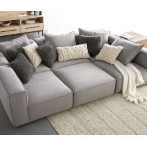Sillon esquinero 2.70 x 1.65 x 1.65 cama URBAN 20 en 1 modular moderno